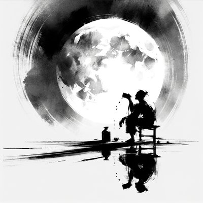 月下独酌 (Drinking Alone)